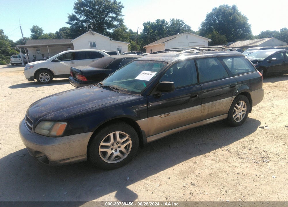 2002 SUBARU OUTBACK VIN: 4S3BH675627657269