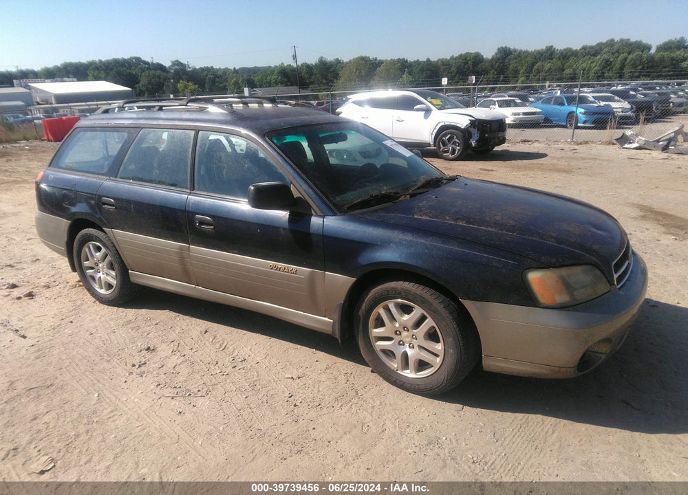 2002 SUBARU OUTBACK VIN: 4S3BH675627657269
