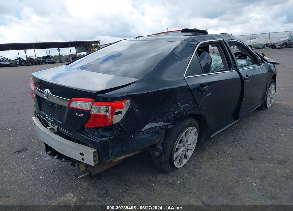2012 TOYOTA CAMRY XLE VIN: 4T1BF1FK6CU631897