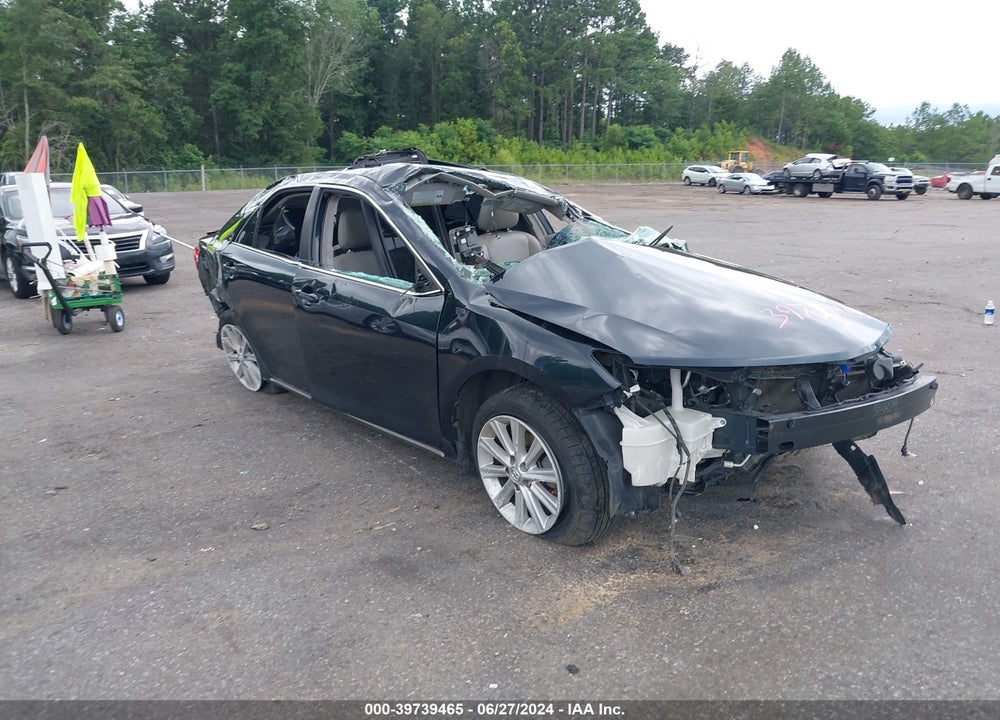 2012 TOYOTA CAMRY XLE VIN: 4T1BF1FK6CU631897