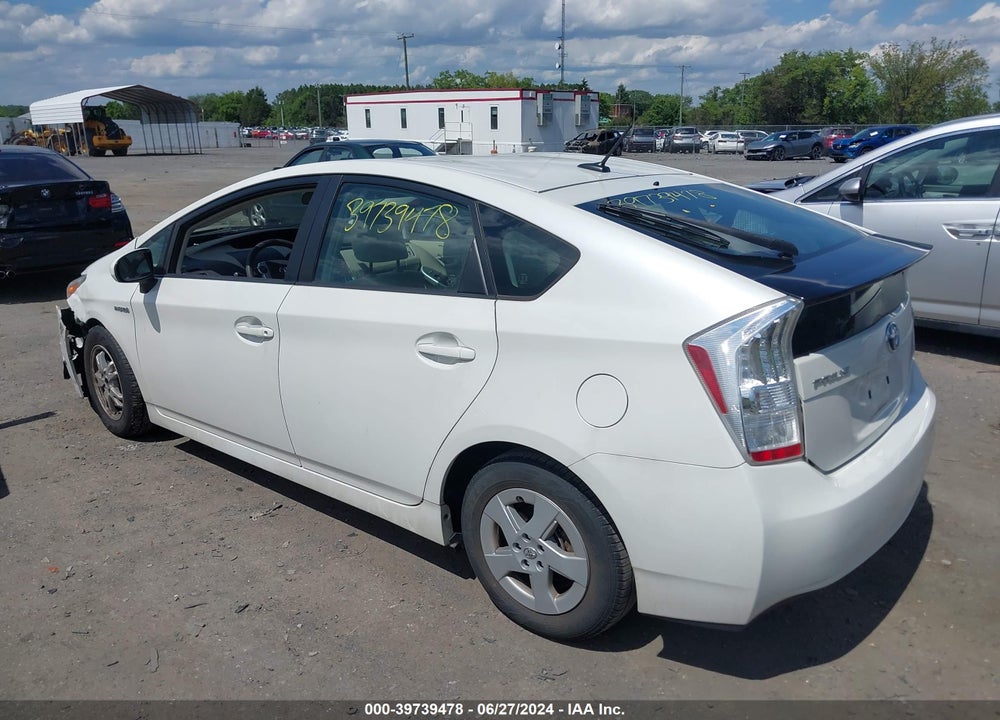 2010 TOYOTA PRIUS II VIN: JTDKN3DU2A0088575