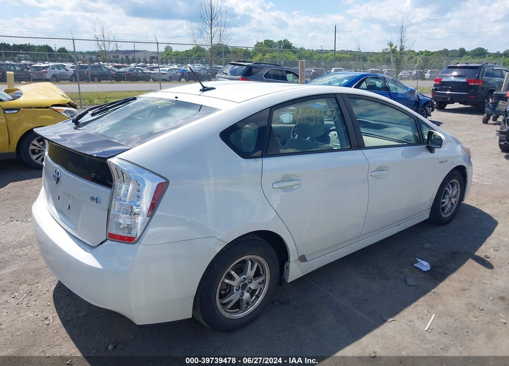 2010 TOYOTA PRIUS II VIN: JTDKN3DU2A0088575