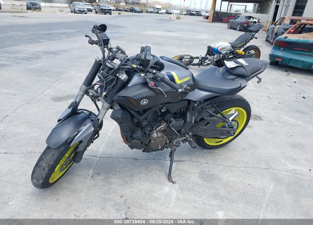 2016 YAMAHA FZ07 C VIN: JYARM06Y8GA003110