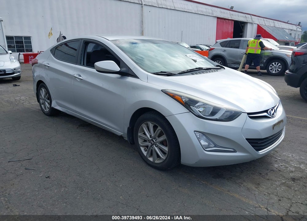 2015 HYUNDAI ELANTRA SE VIN: 5NPDH4AE2FH620467