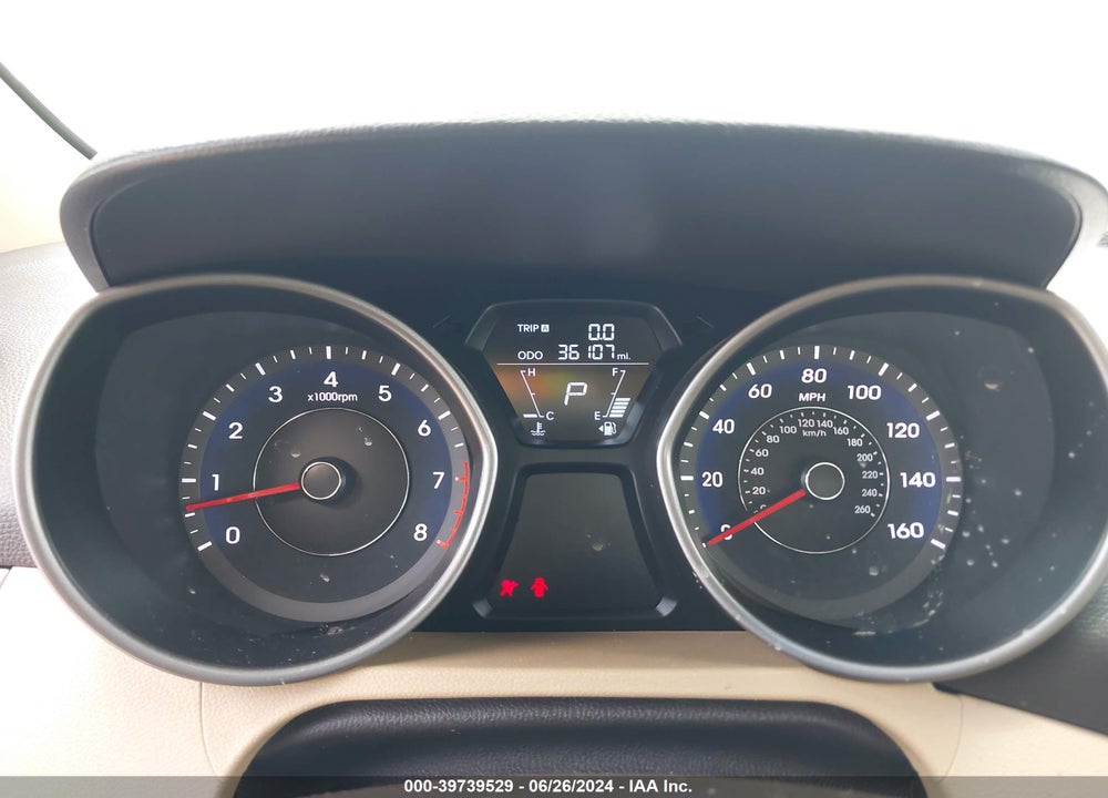 2013 HYUNDAI ELANTRA GLS VIN: 5NPDH4AE1DH216816