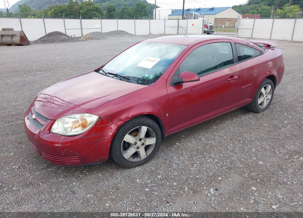 2008 CHEVROLET COBALT LT VIN: 1G1AL18FX87198012