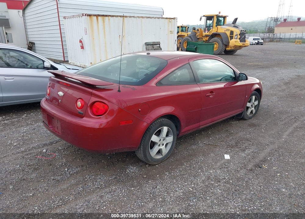 2008 CHEVROLET COBALT LT VIN: 1G1AL18FX87198012