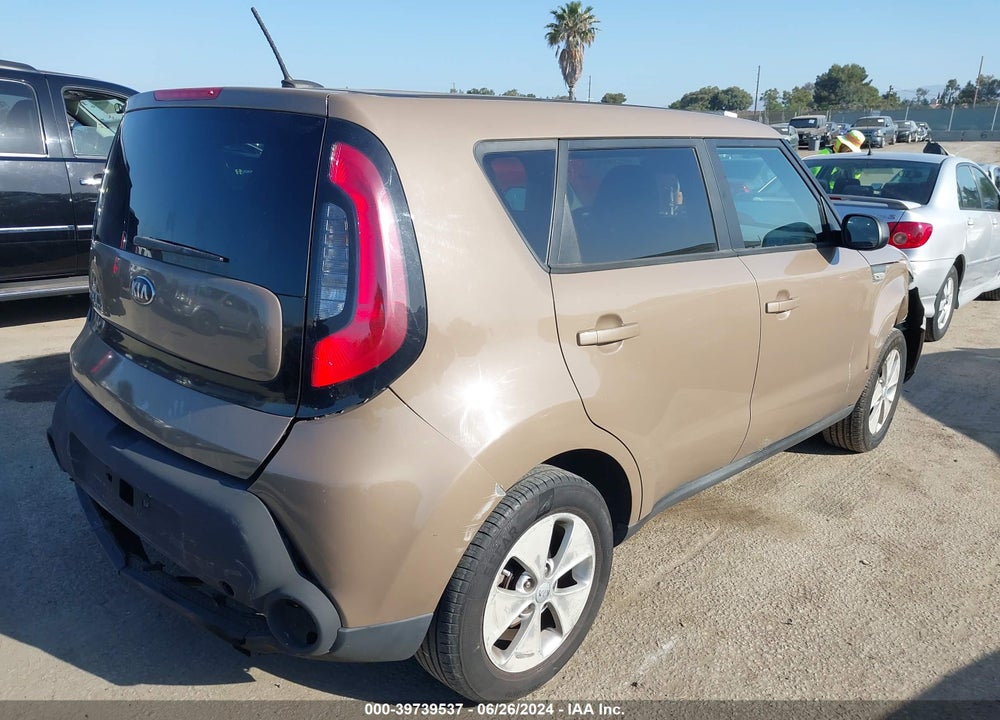 2014 KIA SOUL VIN: KNDJN2A29E7071259