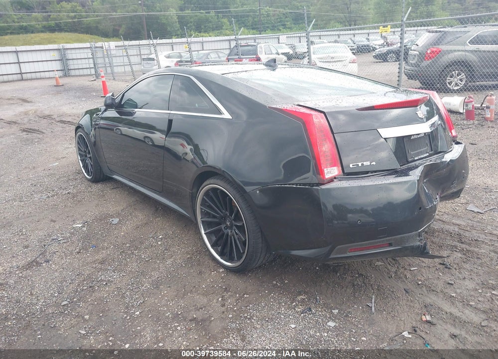 2011 CADILLAC CTS PERFORMANCE VIN: 1G6DM1ED7B0116731
