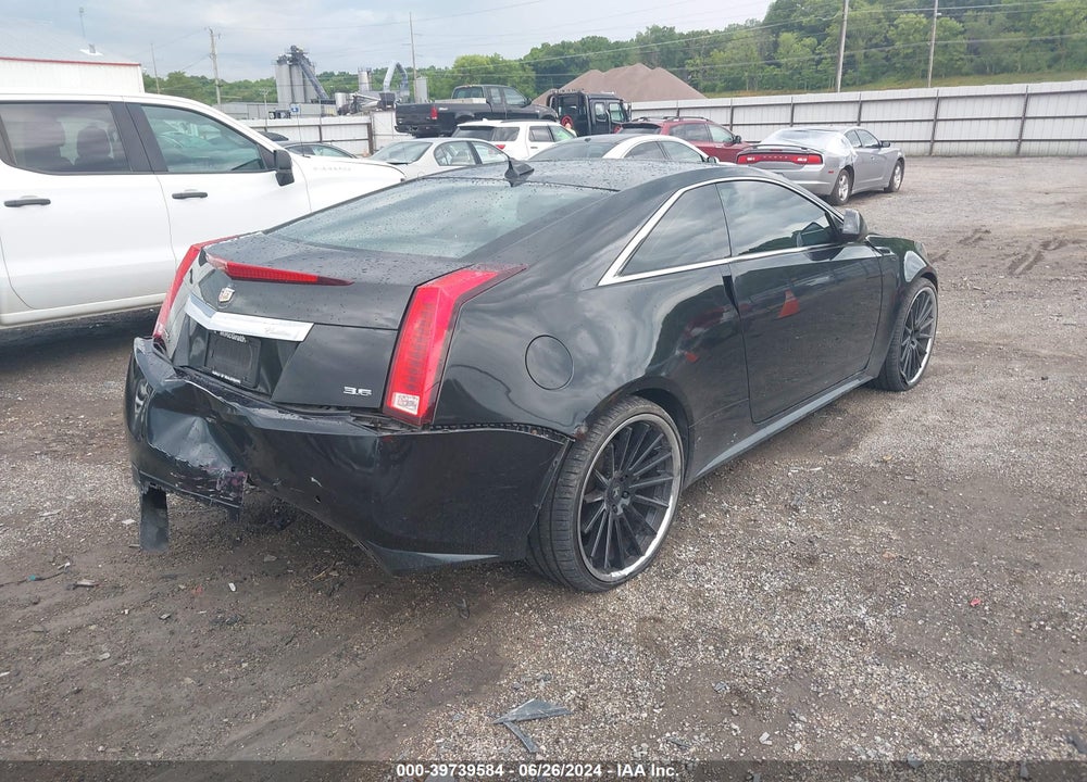 2011 CADILLAC CTS PERFORMANCE VIN: 1G6DM1ED7B0116731