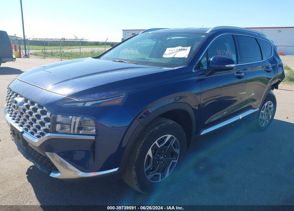 2023 HYUNDAI SANTA FE HYBRID BLUE VIN: 5NMS2DA15PH004007