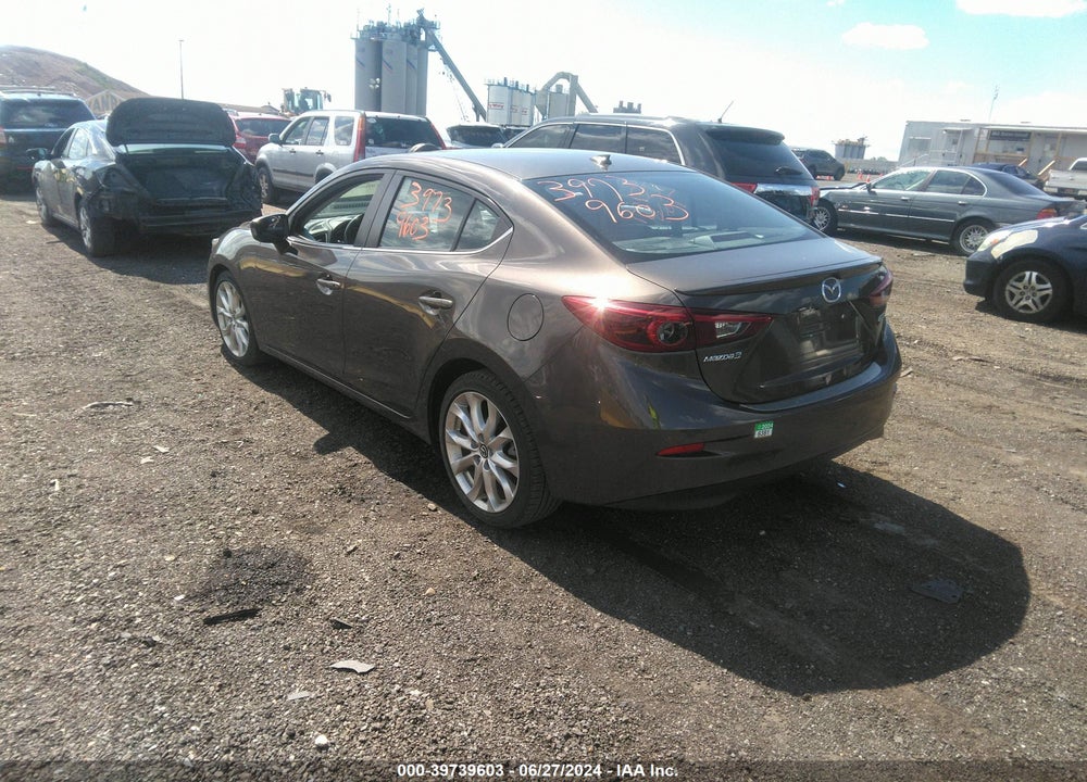 2016 MAZDA 3 S GRAND TOURING VIN: JM1BM1X36G1301587