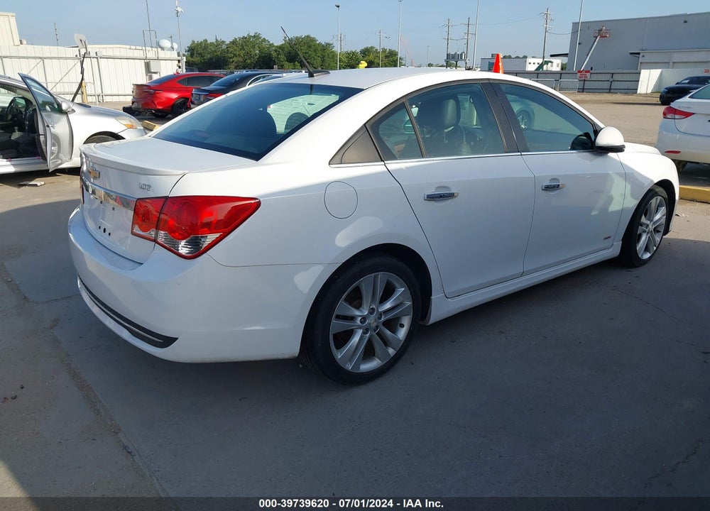 2014 CHEVROLET CRUZE LTZ VIN: 1G1PG5SB7E7310952