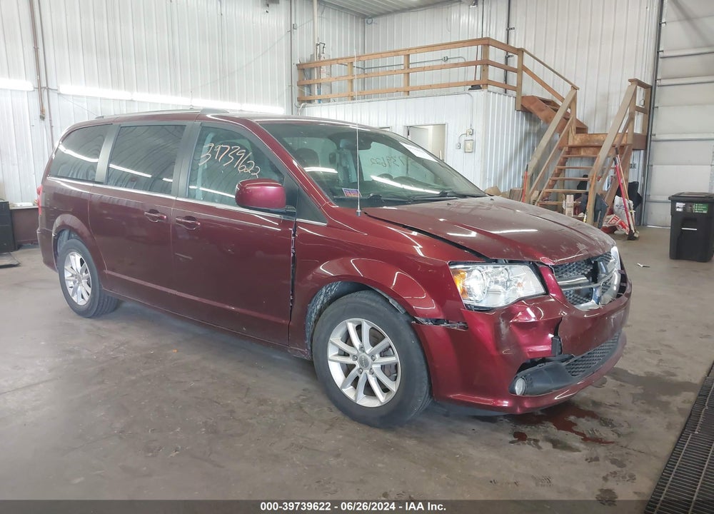 2019 DODGE GRAND CARAVAN SXT VIN: 2C4RDGCG3KR557913