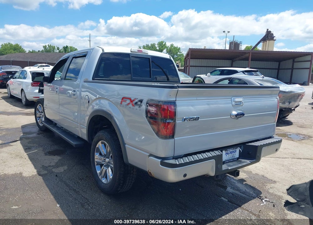 2013 FORD F-150 FX4 VIN: 1FTFW1ET0DKF25801