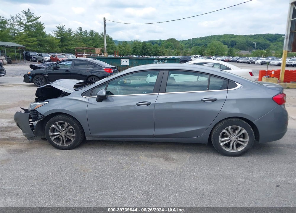 2019 CHEVROLET CRUZE LT VIN: 1G1BE5SM4K7117980