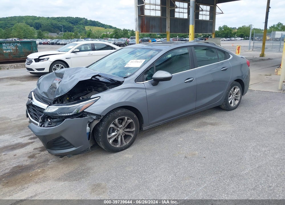 2019 CHEVROLET CRUZE LT VIN: 1G1BE5SM4K7117980