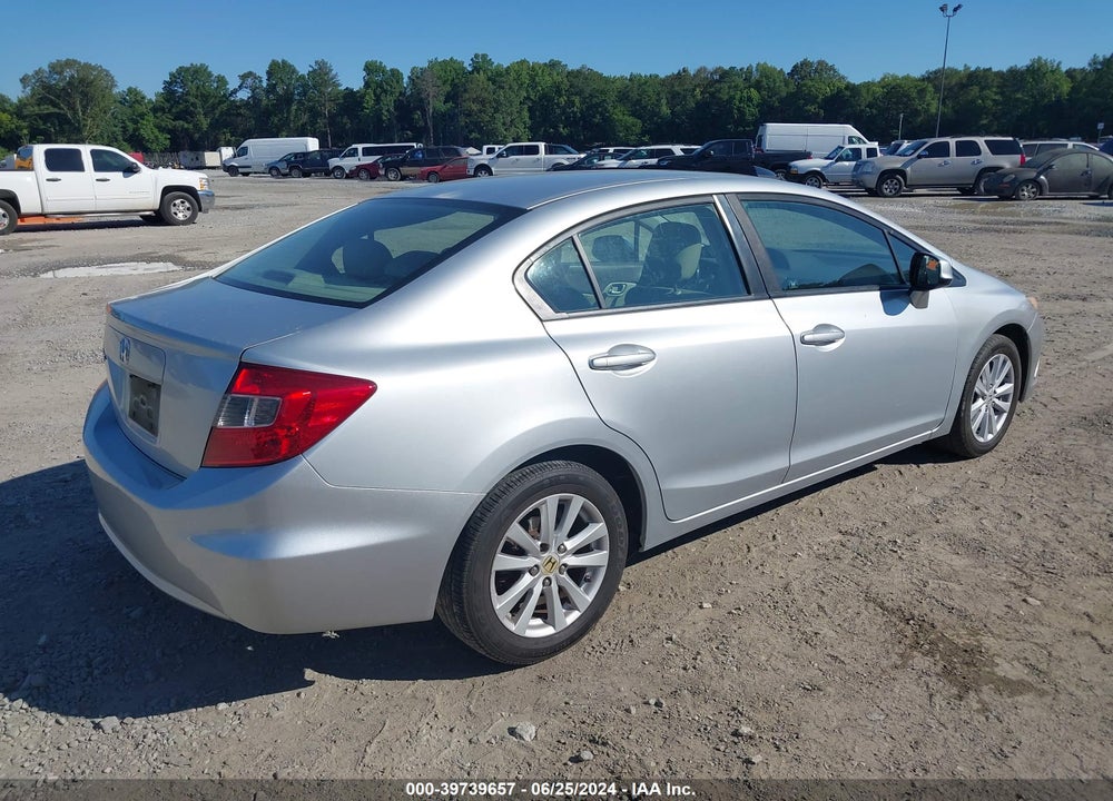 2012 HONDA CIVIC EX-L VIN: 2HGFB2F90CH557756