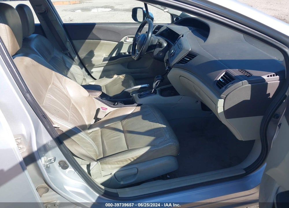 2012 HONDA CIVIC EX-L VIN: 2HGFB2F90CH557756