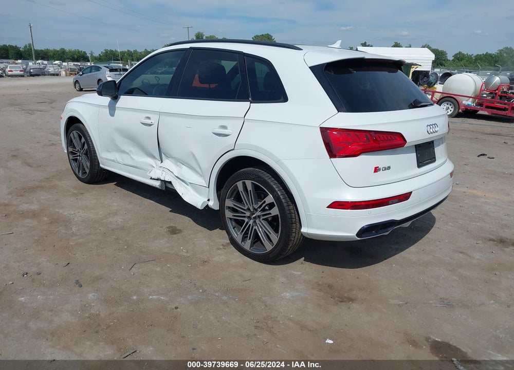 2019 AUDI SQ5 3.0T PREMIUM VIN: WA1B4AFY0K2005541