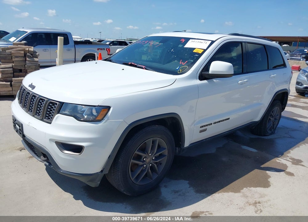 2017 JEEP GRAND CHEROKEE 75TH ANNIVERSARY EDITION 4X2 VIN: 1C4RJEAG9HC614956