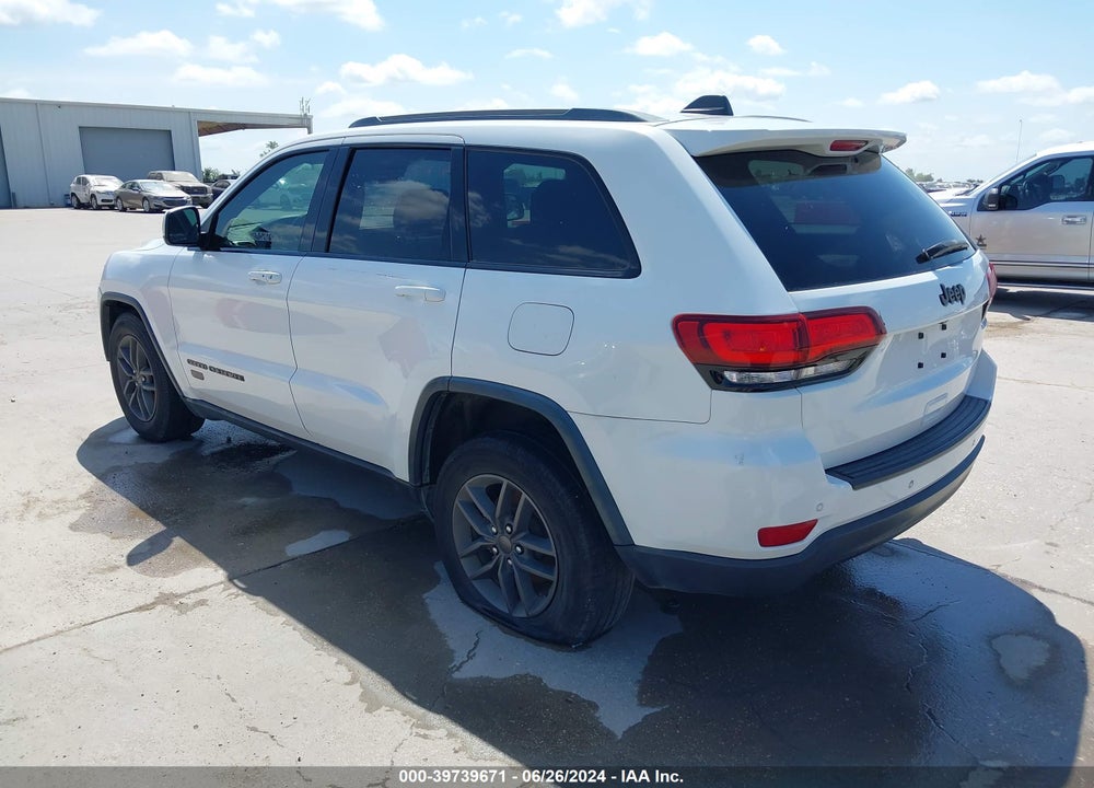 2017 JEEP GRAND CHEROKEE 75TH ANNIVERSARY EDITION 4X2 VIN: 1C4RJEAG9HC614956