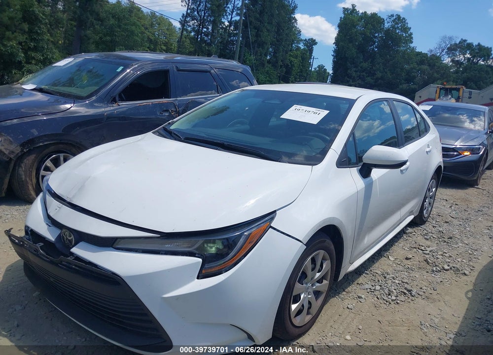 2024 TOYOTA COROLLA LE VIN: 5YFB4MDE2RP159177
