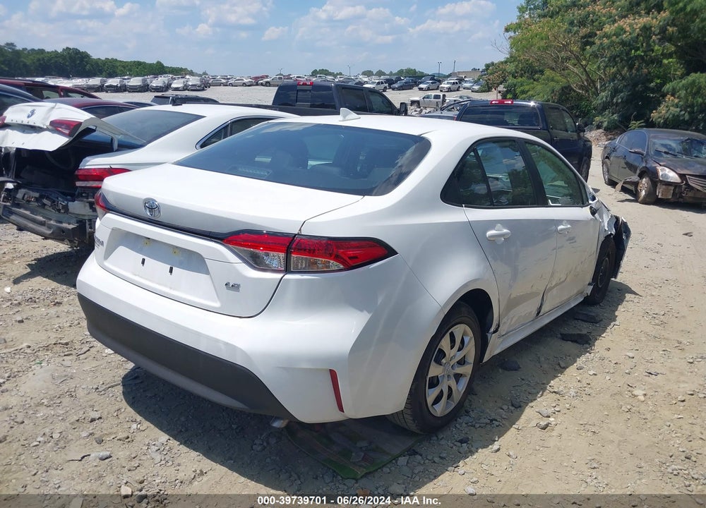 2024 TOYOTA COROLLA LE VIN: 5YFB4MDE2RP159177