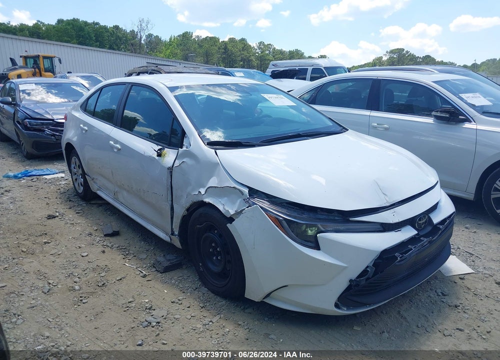 2024 TOYOTA COROLLA LE VIN: 5YFB4MDE2RP159177