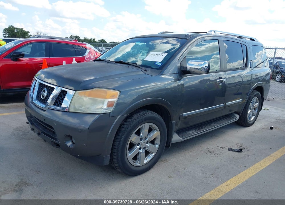 2010 NISSAN ARMADA PLATINUM VIN: 5N1BA0NF8AN617780