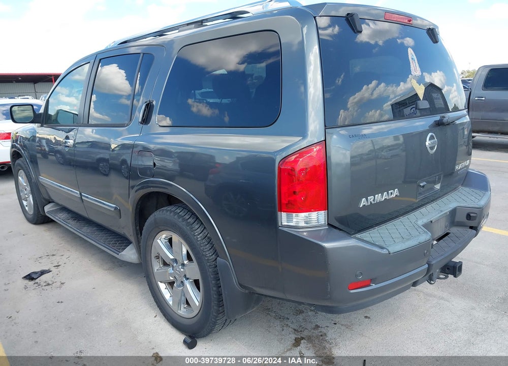 2010 NISSAN ARMADA PLATINUM VIN: 5N1BA0NF8AN617780