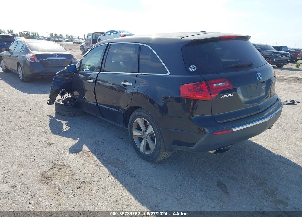 2011 ACURA MDX TECHNOLOGY PACKAGE VIN: 2HNYD2H64BH518021