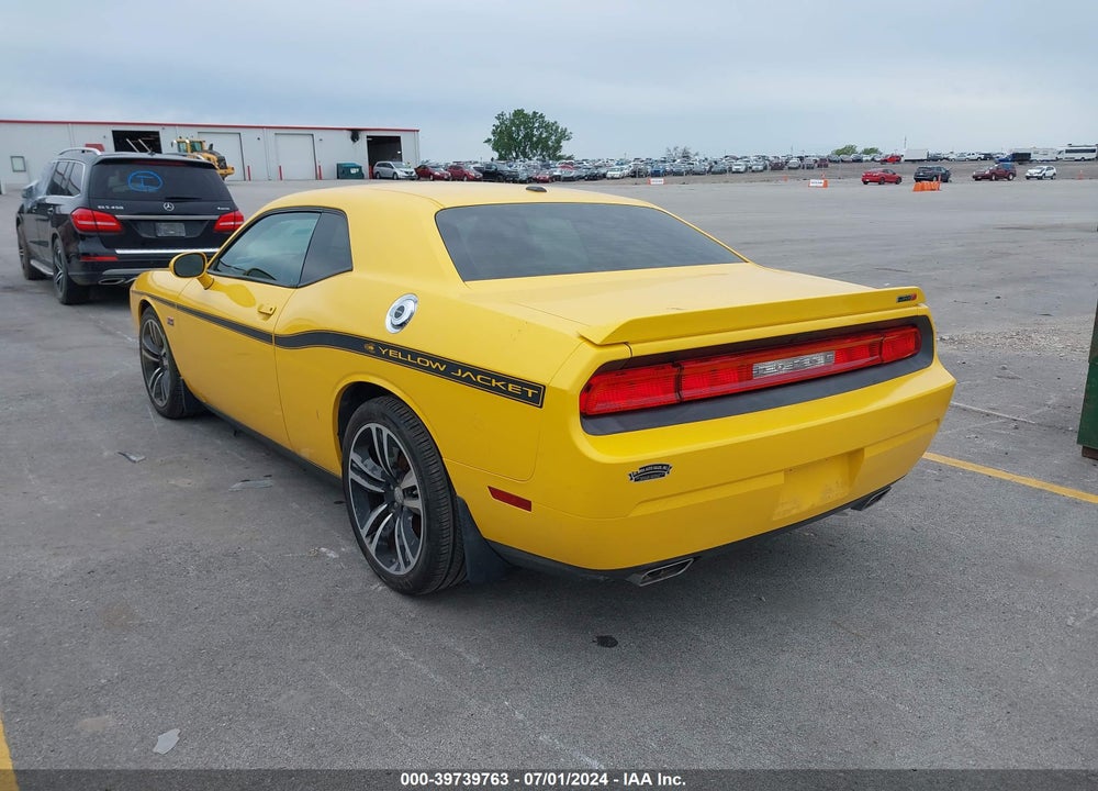 2012 DODGE CHALLENGER SRT8 392 VIN: 2C3CDYCJ0CH240478