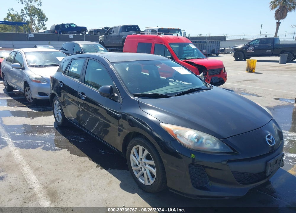 2012 MAZDA 3 I TOURING VIN: JM1BL1L81C1528510