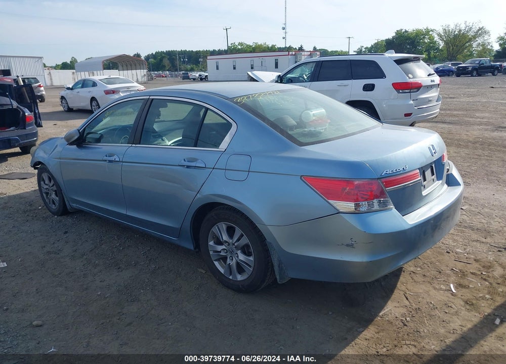 2012 HONDA ACCORD 2.4 LX-P VIN: 1HGCP2F45CA009811