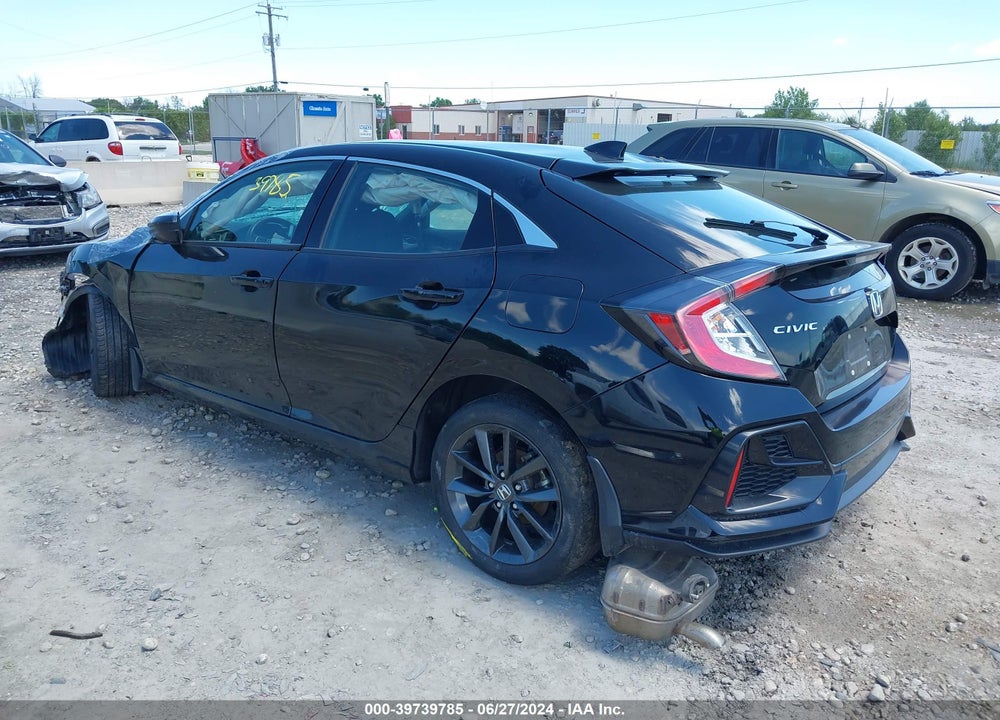 2020 HONDA CIVIC EX VIN: SHHFK7H62LU208181