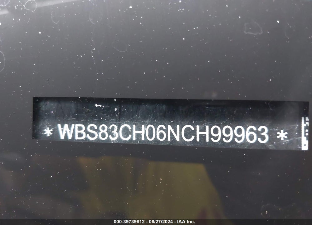 2020 BMW M5 VIN: WBSJF0C02LCD06873