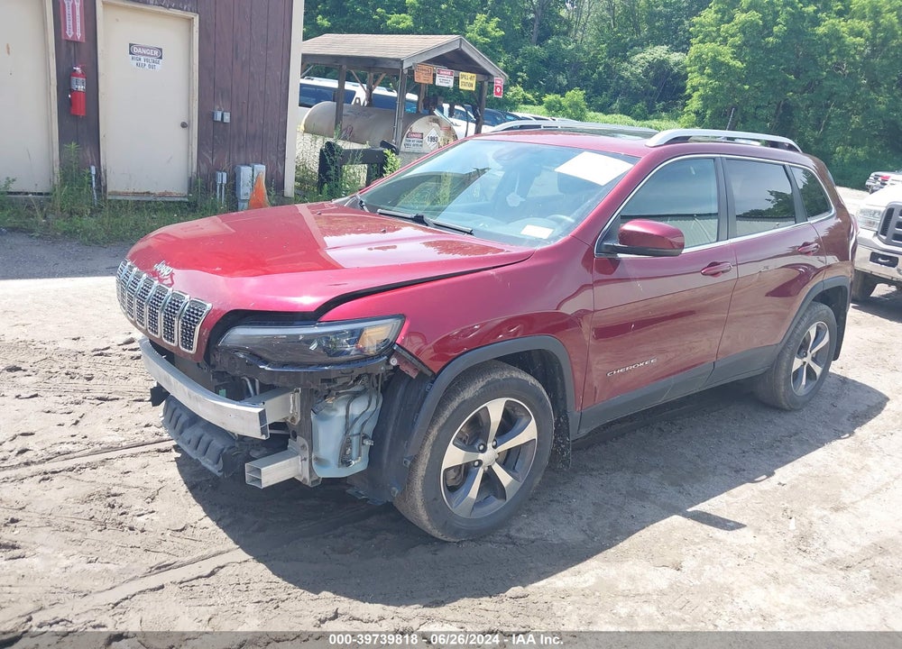 2019 JEEP CHEROKEE LIMITED 4X4 VIN: 1C4PJMDX6KD256486