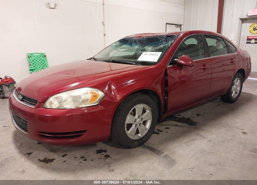 2006 CHEVROLET IMPALA LT VIN: 2G1WT55K869109001