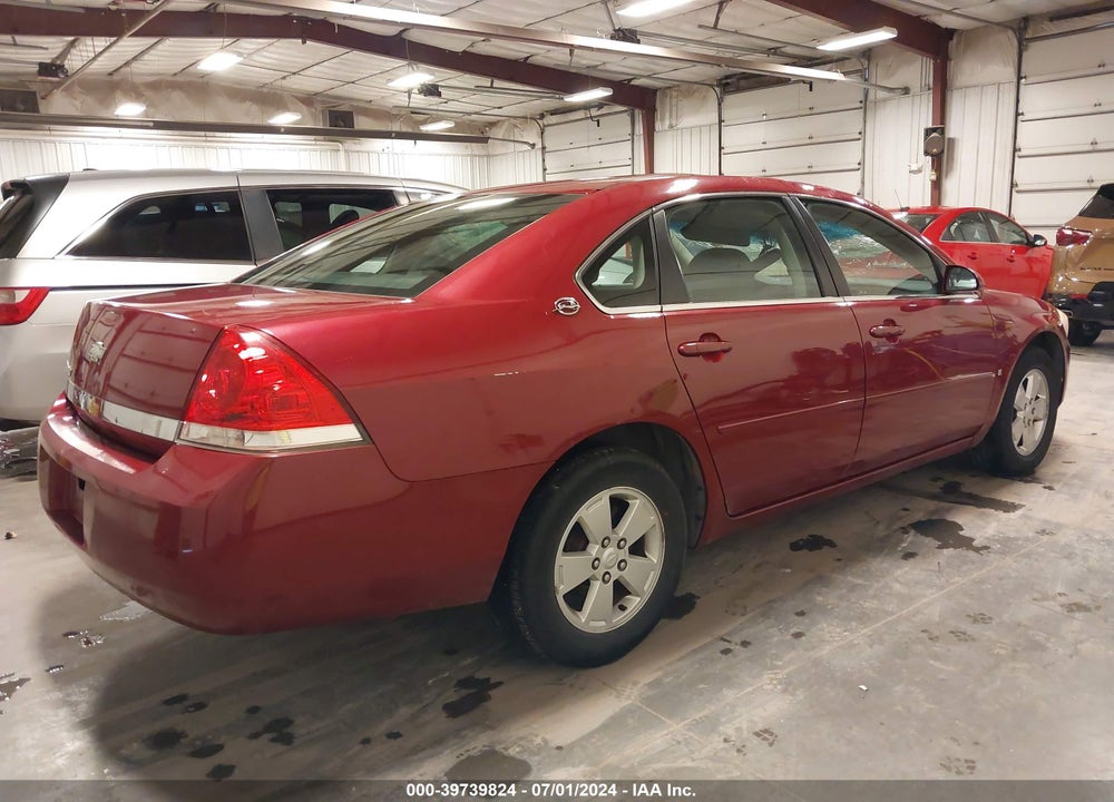 2006 CHEVROLET IMPALA LT VIN: 2G1WT55K869109001