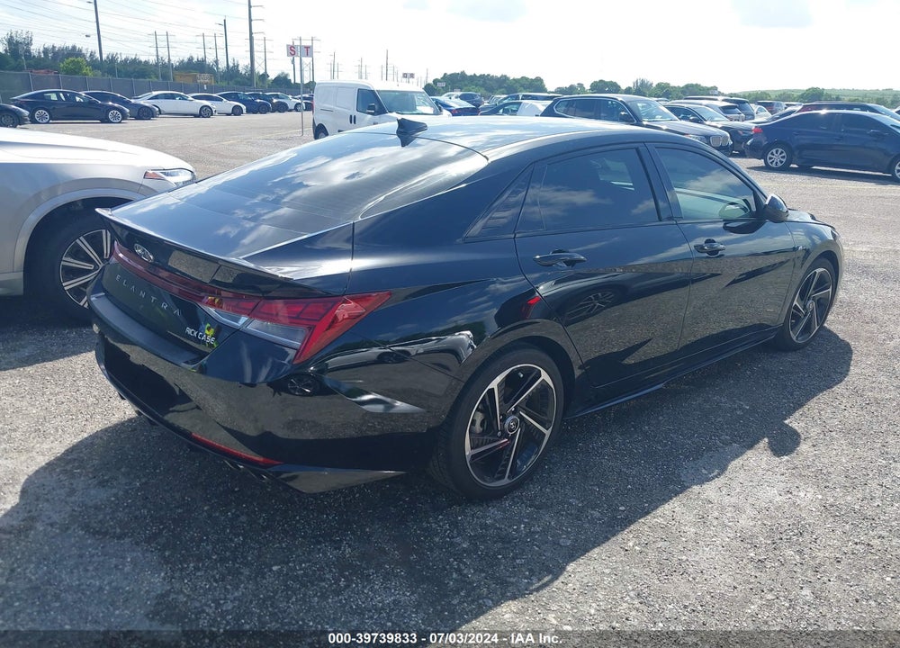 2023 HYUNDAI ELANTRA N LINE VIN: KMHLR4AF4PU569347