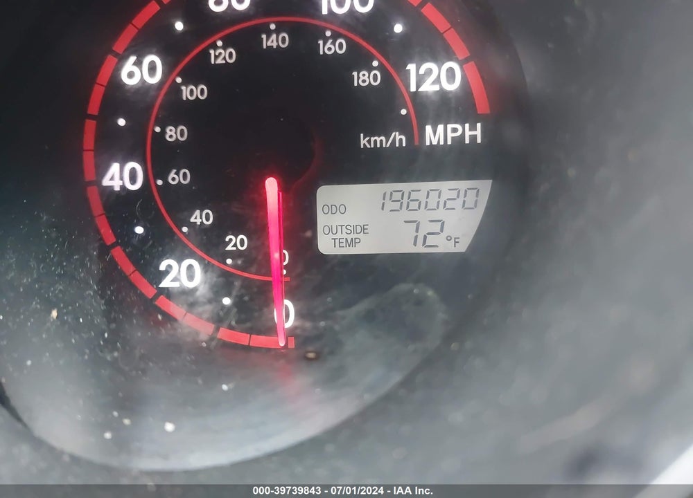 2007 TOYOTA MATRIX/XR VIN: 2T1KR30E97C669640