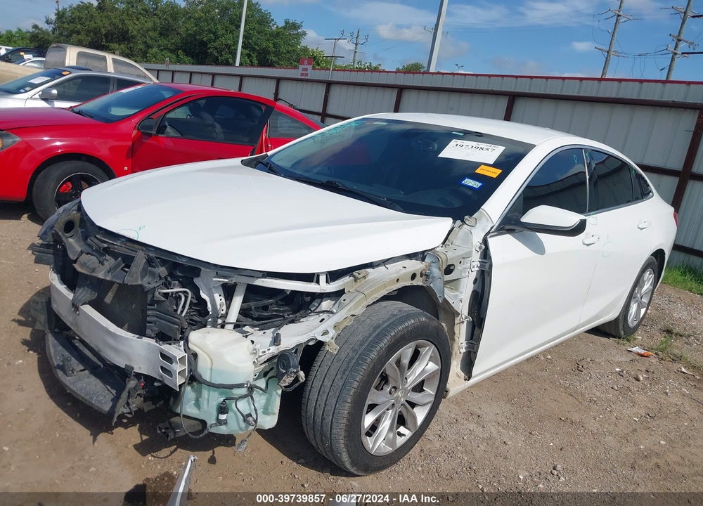 2020 CHEVROLET MALIBU FWD LT VIN: 1G1ZD5ST5LF007293