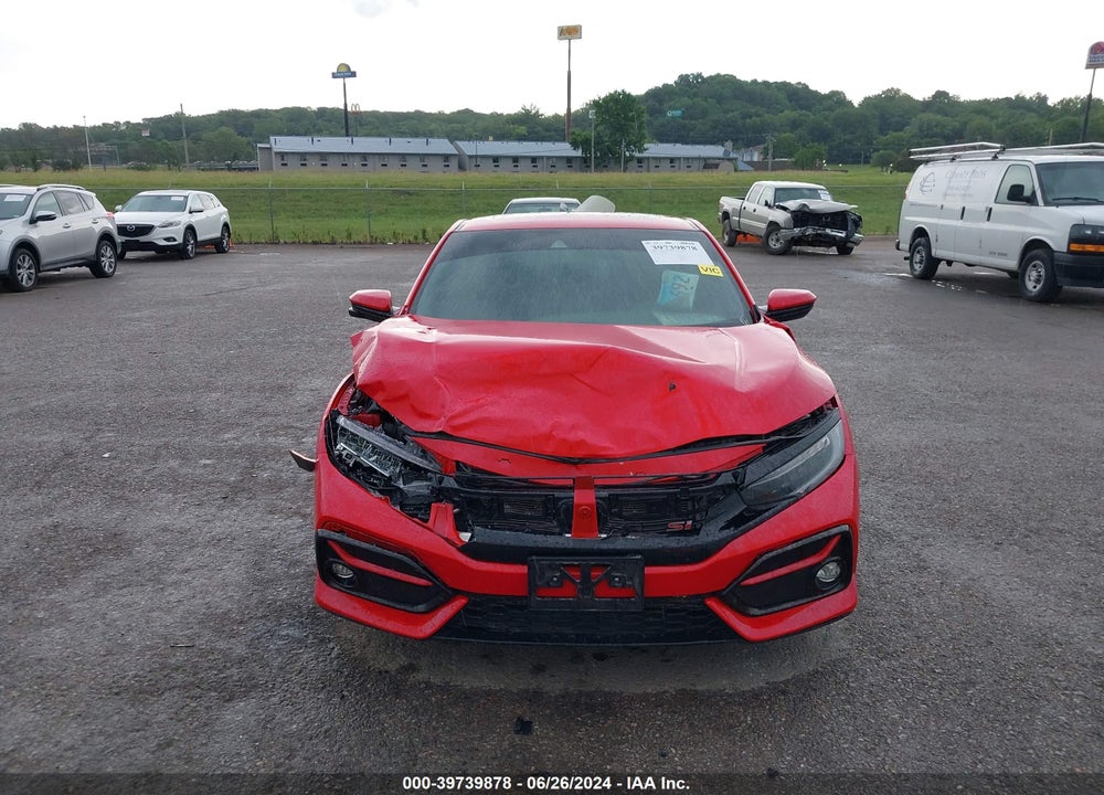 2020 HONDA CIVIC SI COUPE VIN: 2HGFC3A51LH751834