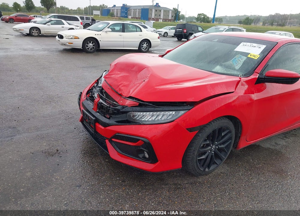2020 HONDA CIVIC SI COUPE VIN: 2HGFC3A51LH751834