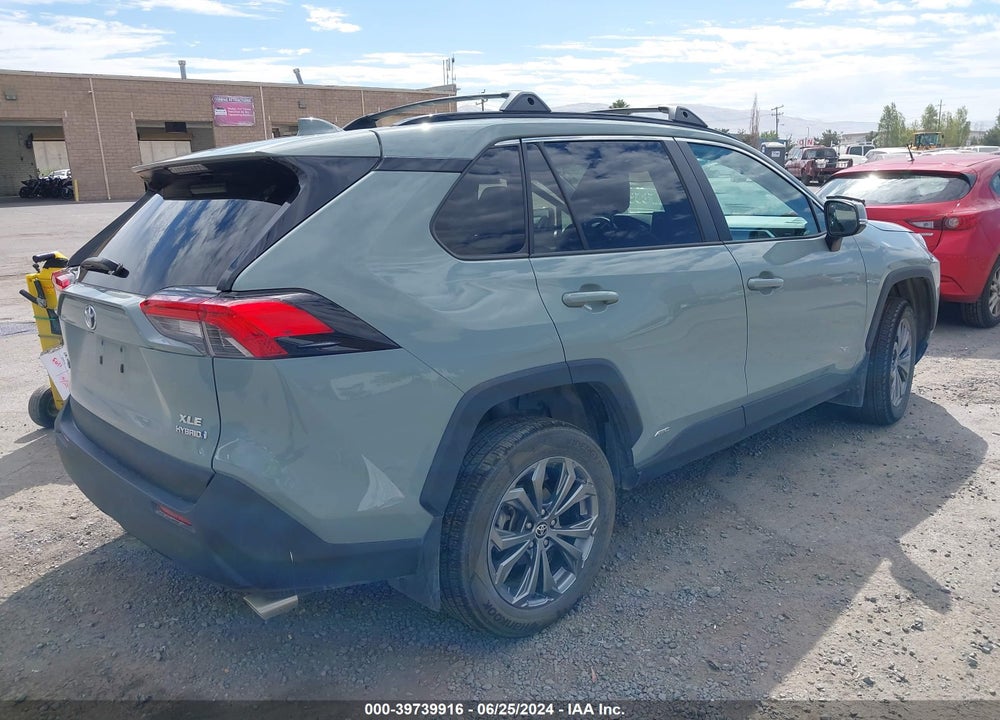 2022 TOYOTA RAV4 HYBRID XLE PREMIUM VIN: 4T3B6RFV4NU070201