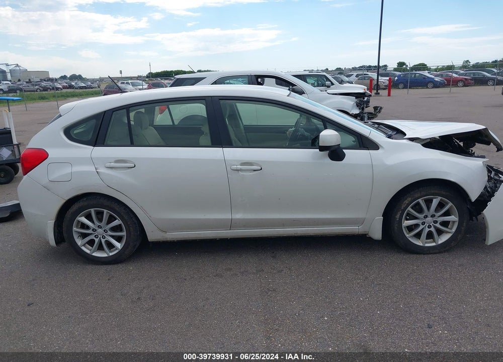 2013 SUBARU IMPREZA 2.0I PREMIUM VIN: JF1GPAC6XD2877868