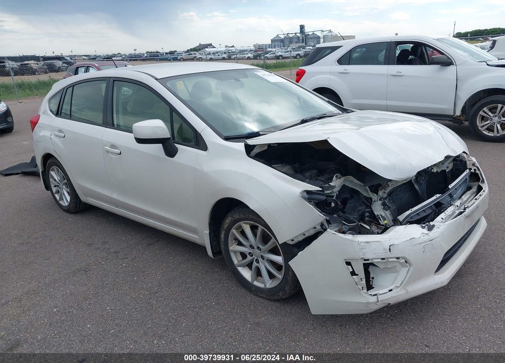 2013 SUBARU IMPREZA 2.0I PREMIUM VIN: JF1GPAC6XD2877868