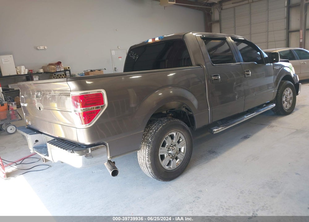 2011 FORD F-150 XLT VIN: 1FTFW1CT4BFB42369