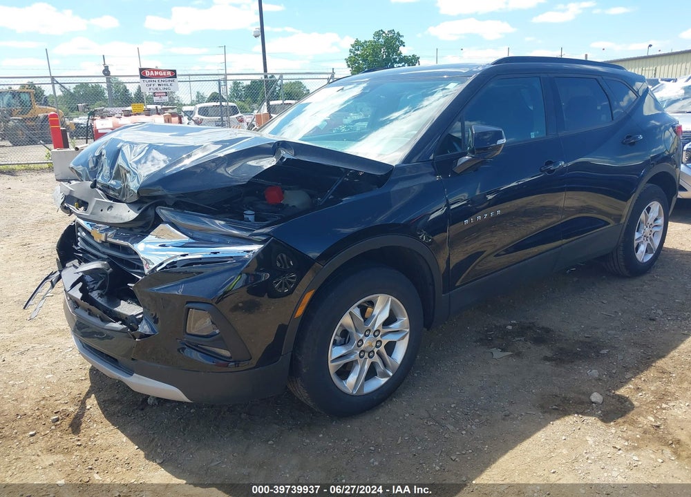 2022 CHEVROLET BLAZER FWD 2LT VIN: 3GNKBCR46NS224178